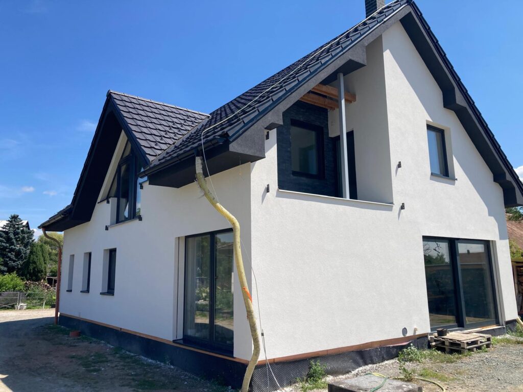 Fasáda rodinného domu Dolní Roveň